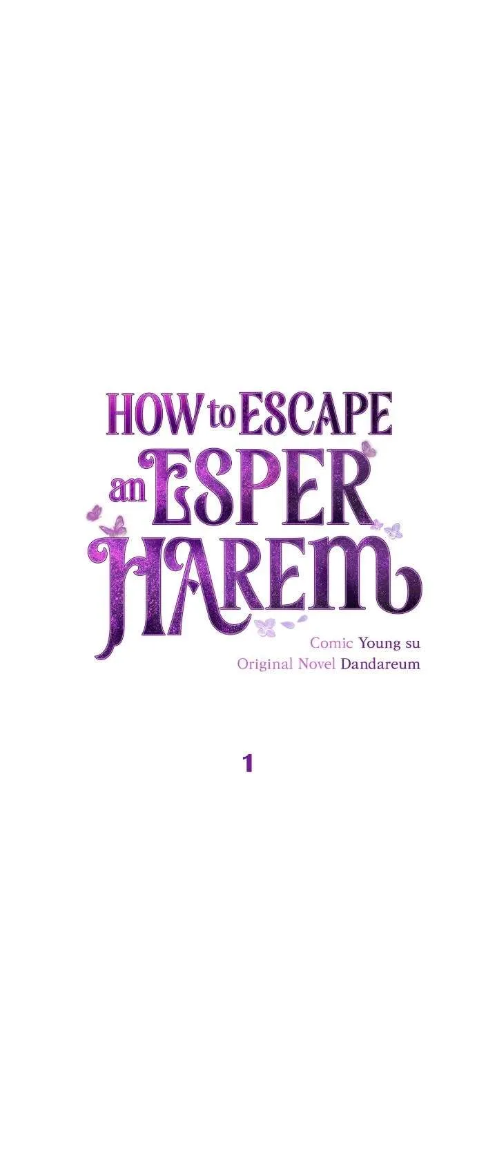 How to Escape an Esper Harem Chapter 1 page 2