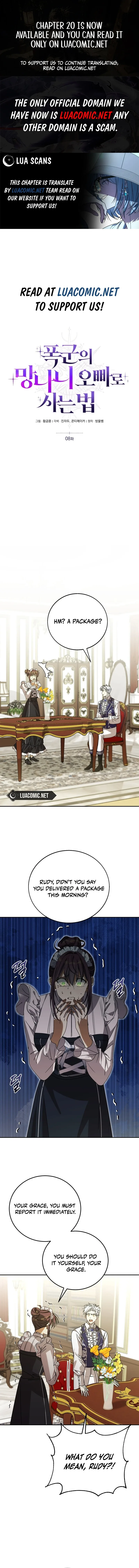 How to Live as a Tyrant’s Spoiled Brat Chapter 8 page 2