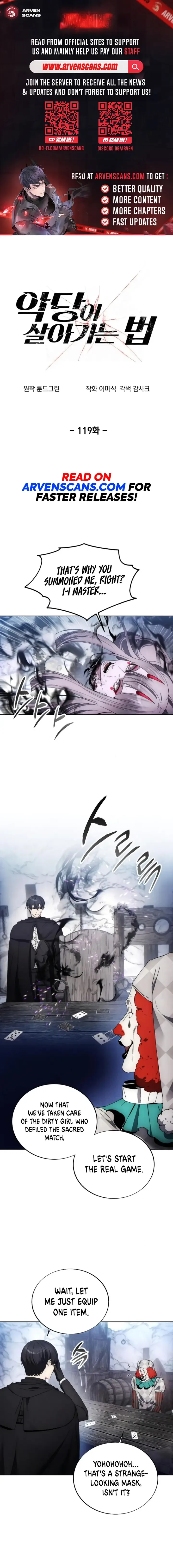 How to Live as a Villain Chapter 119 page 2
