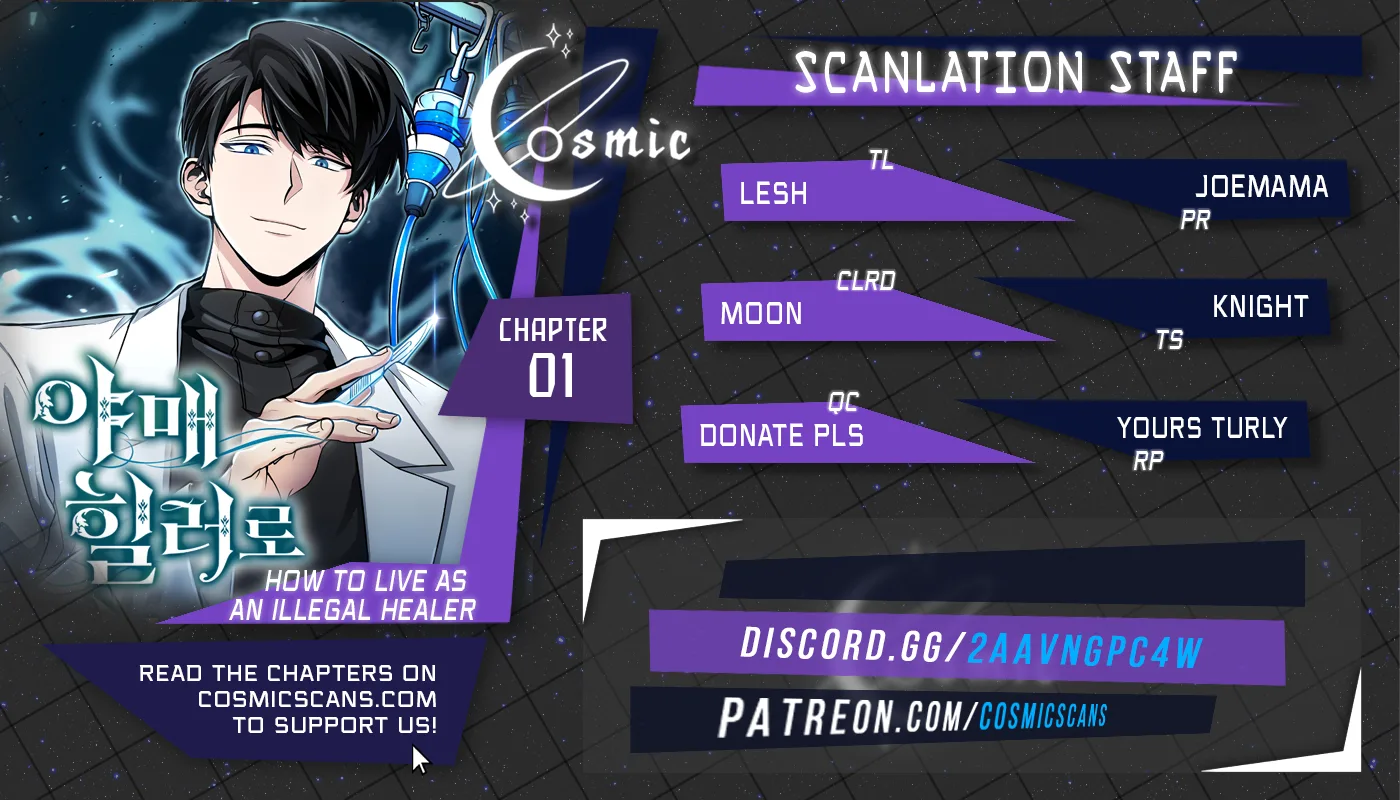 How to Live as an Illegal Healer Chapter 1 page 2