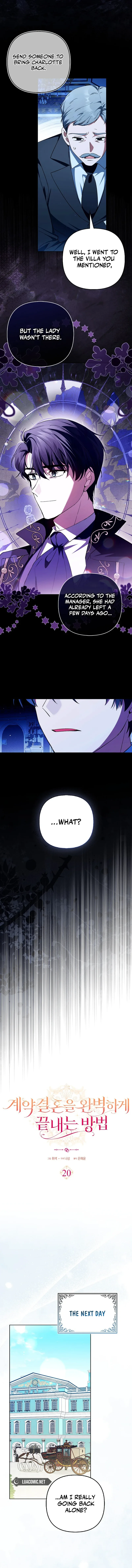 How to Perfectly End a Contract Marriage Chapter 20 page 9