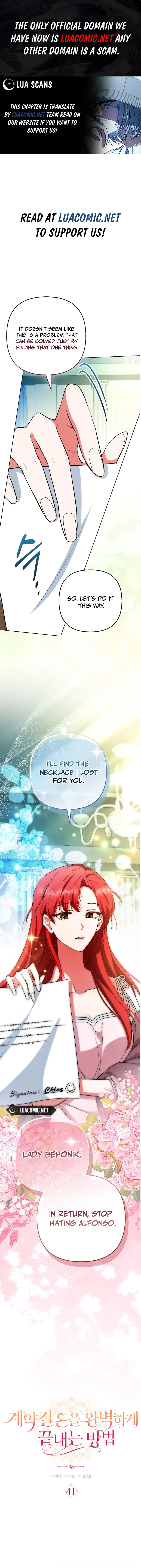 How to Perfectly End a Contract Marriage Chapter 41 page 2