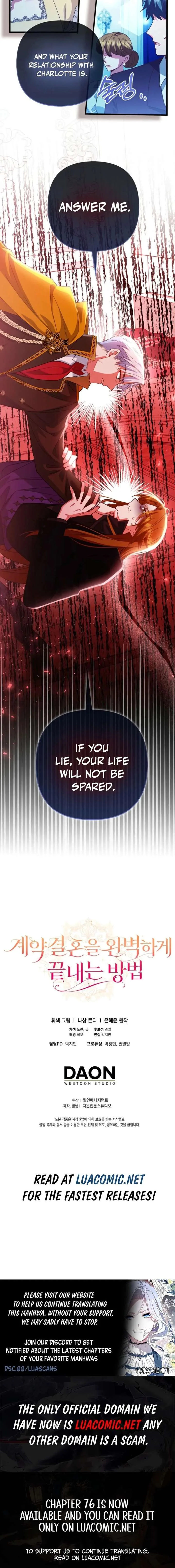 How to Perfectly End a Contract Marriage Chapter 72 page 20
