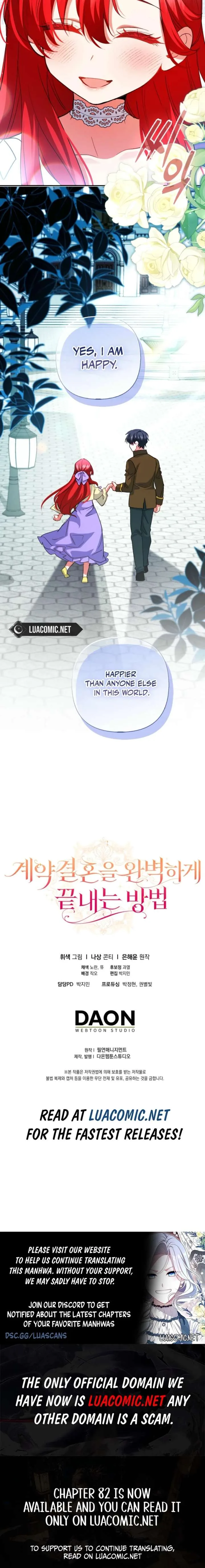 How to Perfectly End a Contract Marriage Chapter 80 page 20