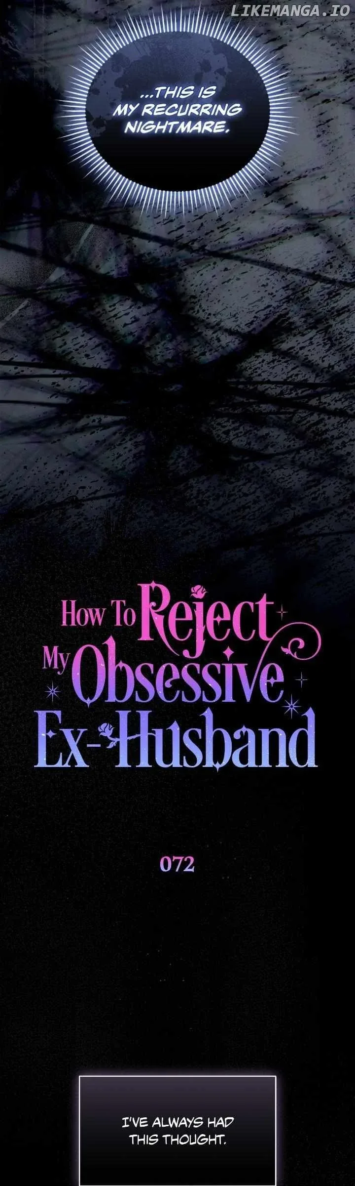 How To Reject My Obsessive Ex-Husband Chapter 72 page 20