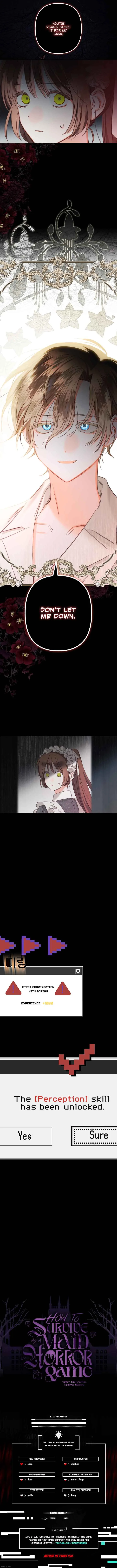 How to Survive as a Maid in a Horror Game Chapter 3 page 28