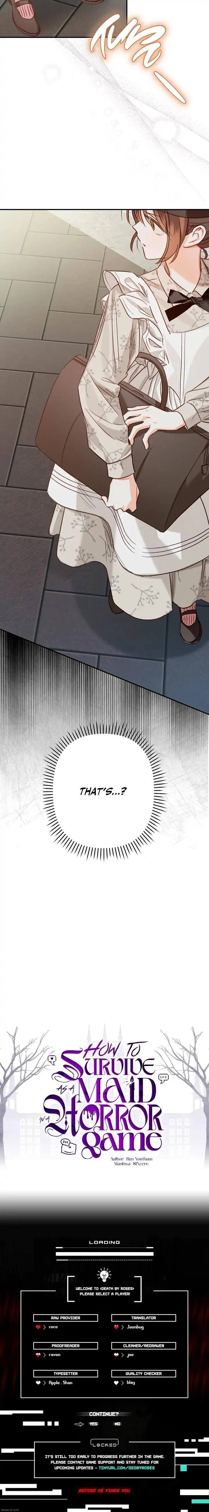 How to Survive as a Maid in a Horror Game Chapter 11 page 16