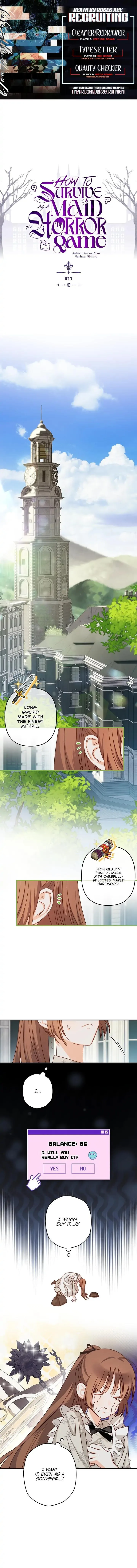 How to Survive as a Maid in a Horror Game Chapter 11 page 2