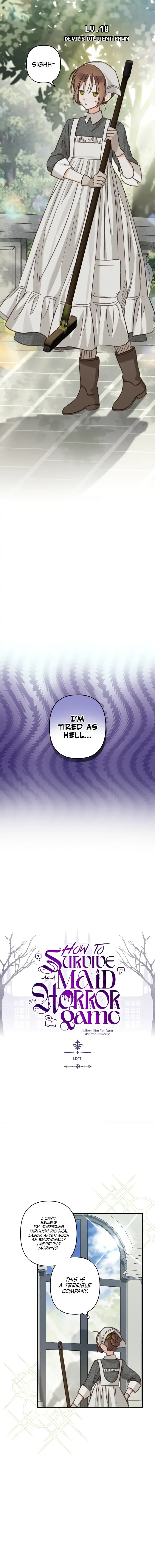 How to Survive as a Maid in a Horror Game Chapter 21 page 3