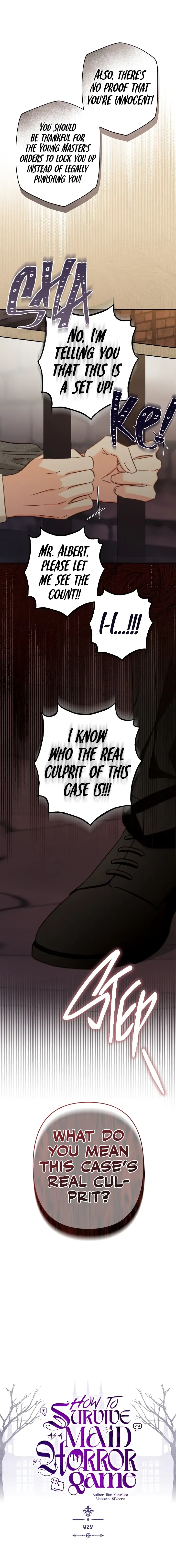 How to Survive as a Maid in a Horror Game Chapter 29 page 5