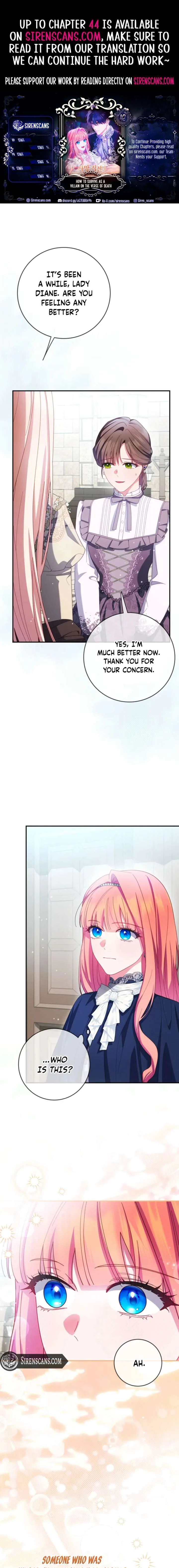 How To Survive As a Villain on the Verge of Death Chapter 43 page 2