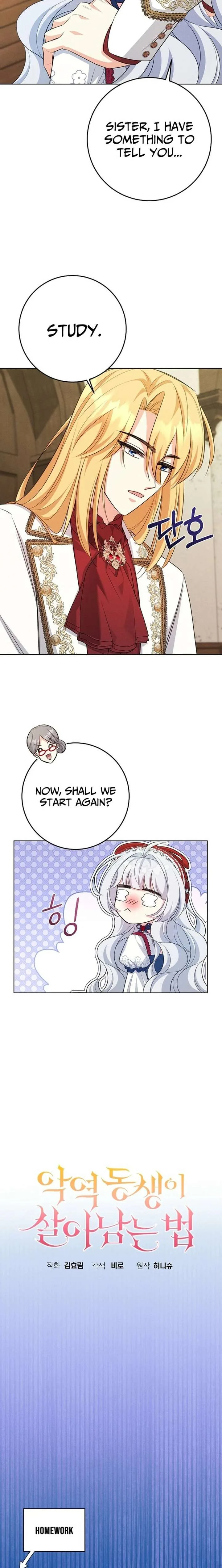 How to Survive as the Villain’s Younger Sibling Chapter 20 page 8