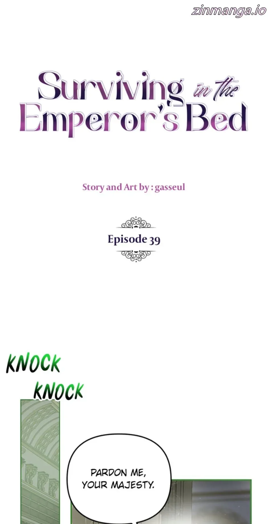 How to survive sleeping with the emperor Chapter 39 page 6