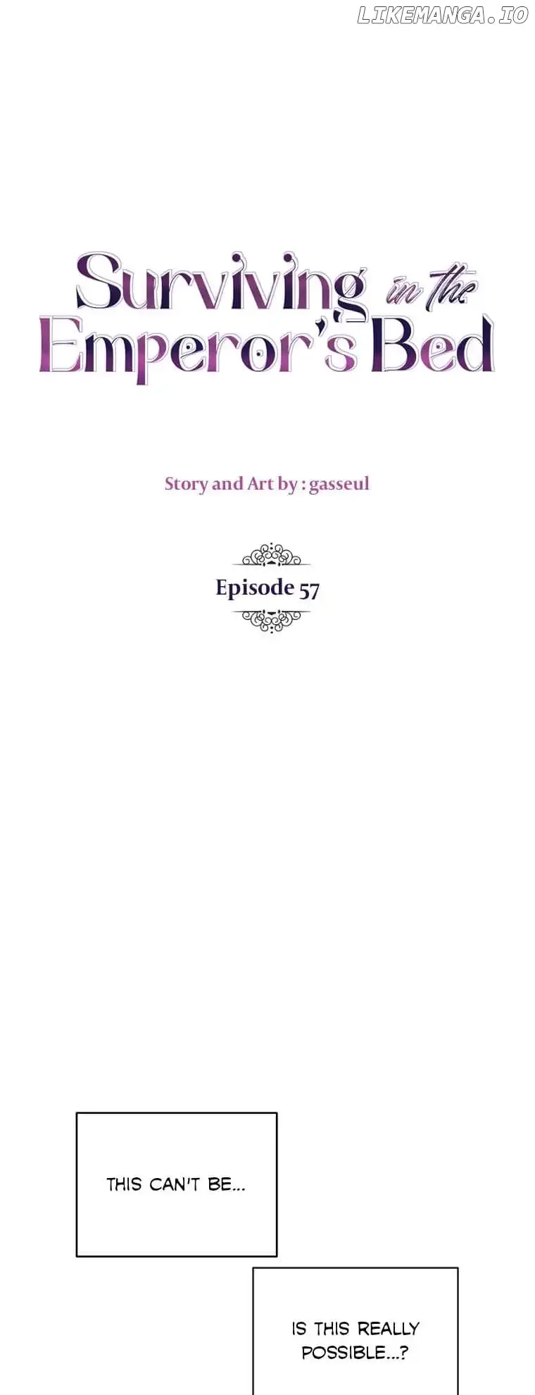 How to survive sleeping with the emperor Chapter 57 page 5