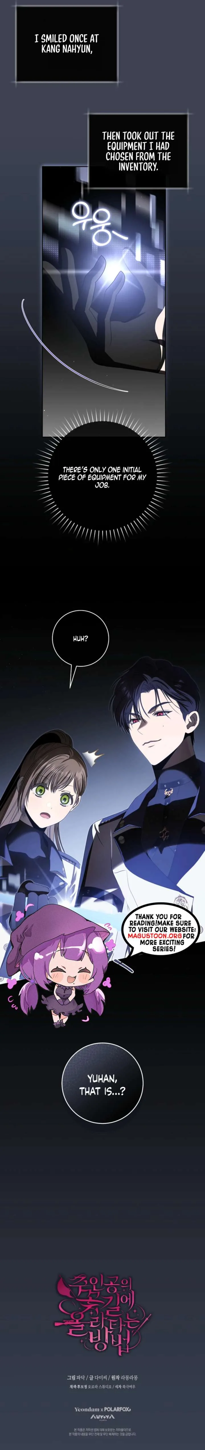 How to Walk the Protagonist’s Path to Glory Chapter 6 page 16