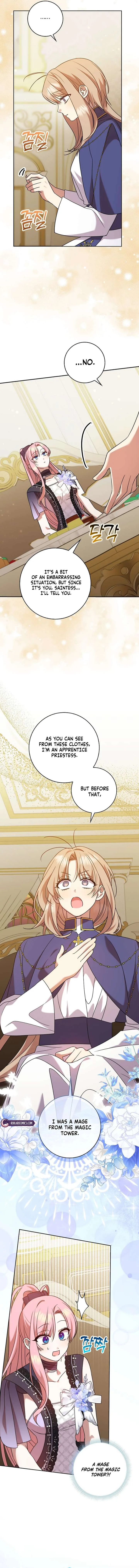 Hush Now, Saintess! Chapter 17 page 9