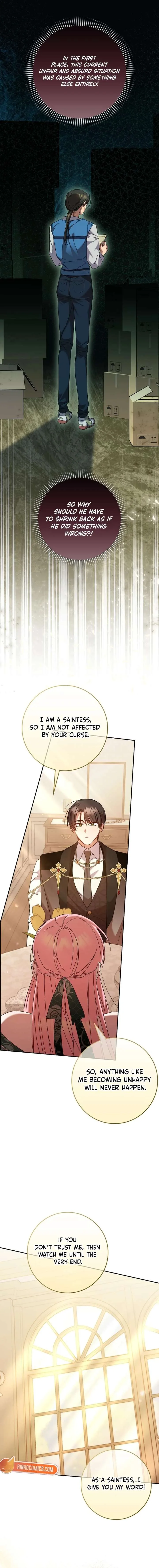 Hush Now, Saintess! Chapter 24 page 10