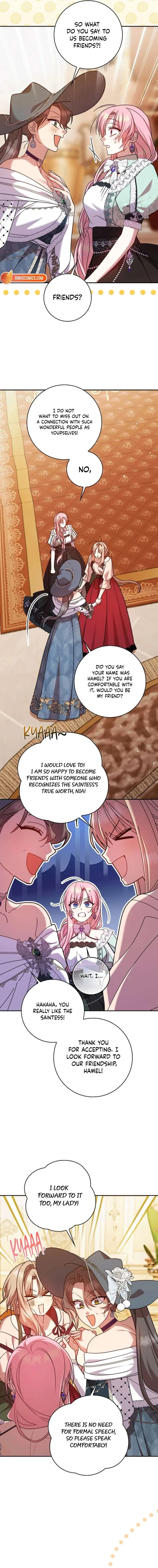 Hush Now, Saintess! Chapter 26 page 12