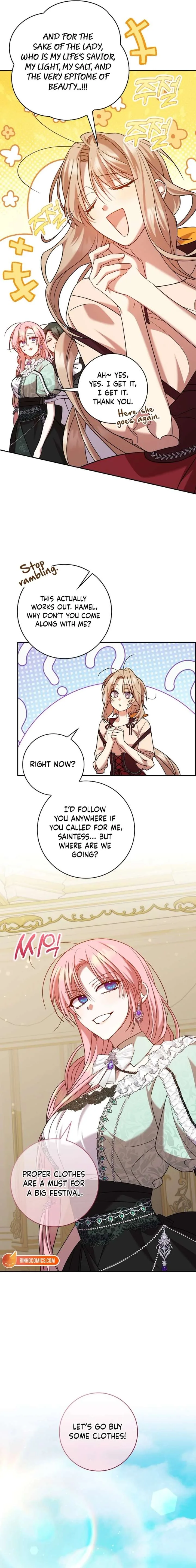 Hush Now, Saintess! Chapter 25 page 13