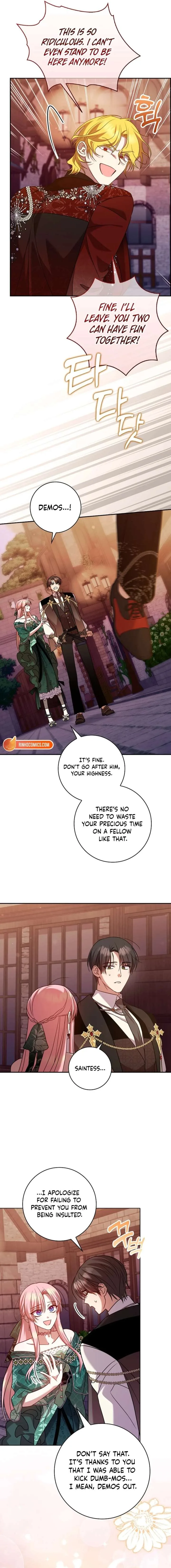 Hush Now, Saintess! Chapter 25 page 5