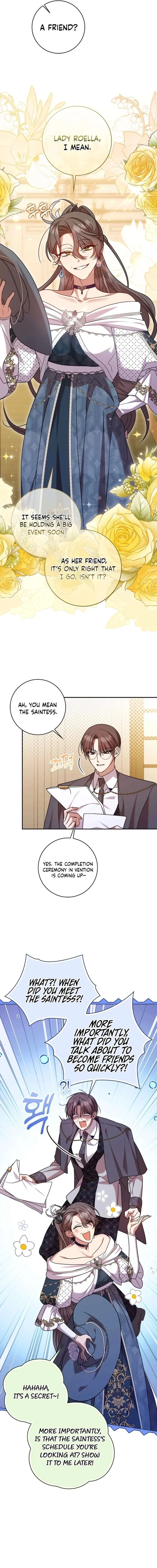 Hush Now, Saintess! Chapter 27 page 8
