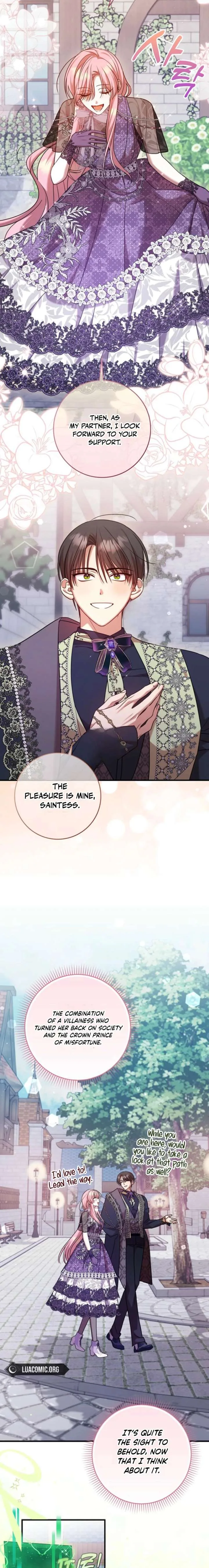 Hush Now, Saintess! Chapter 28 page 4