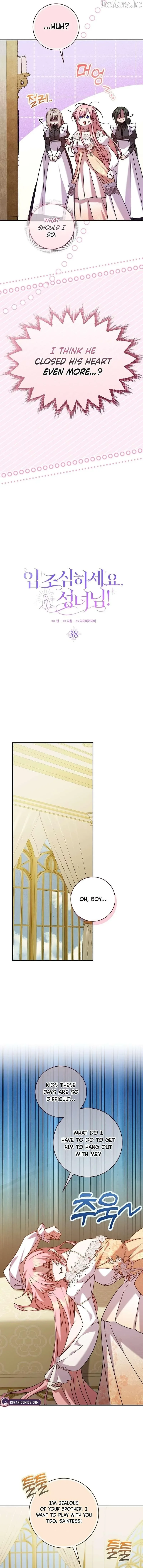 Hush Now, Saintess! Chapter 38 page 6