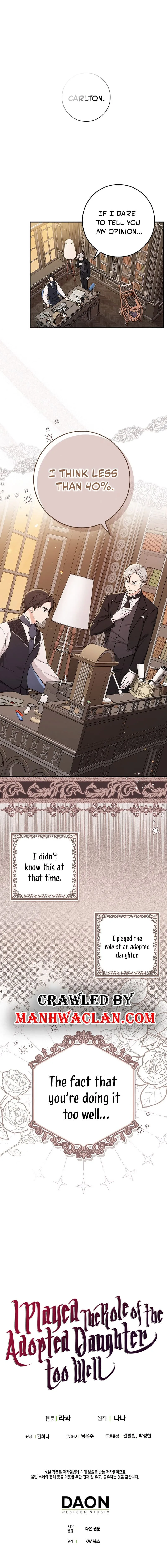 I Acted As the Adopted Daughter Too Well Chapter 2 page 11