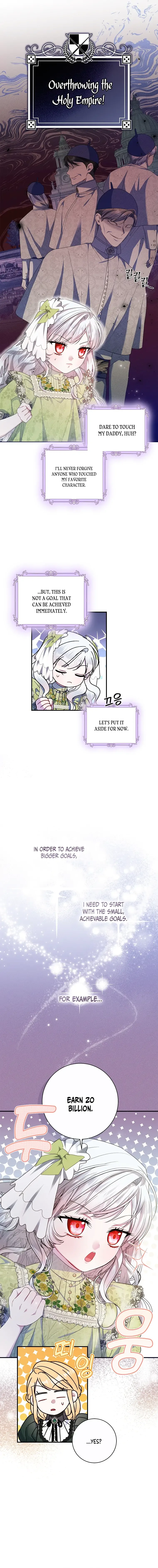 I Adopted a Villainous Dad Chapter 27 page 14