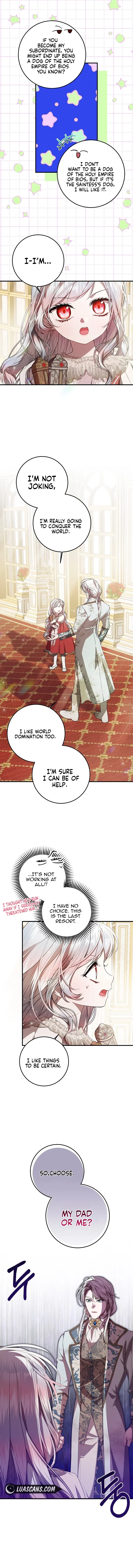 I Adopted a Villainous Dad Chapter 55 page 8