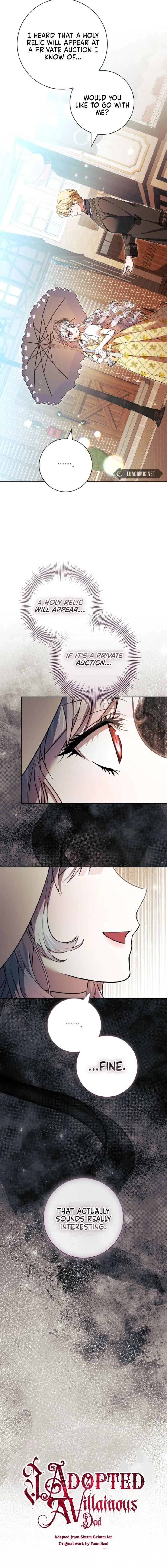 I Adopted a Villainous Dad Chapter 105 page 7