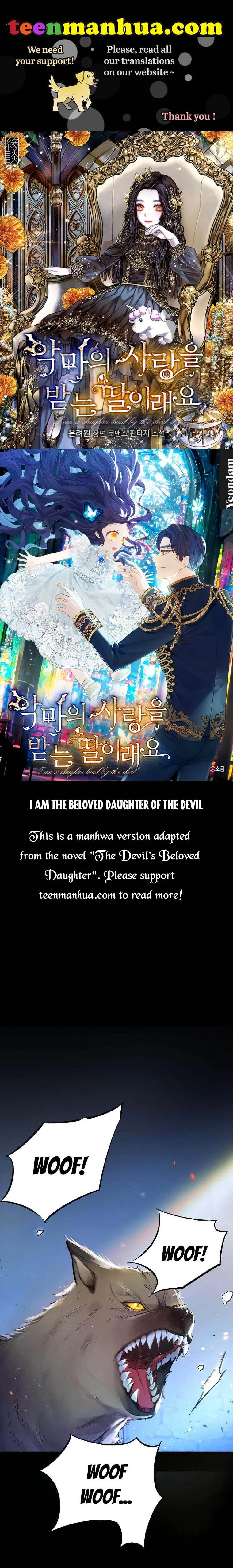 I Am A Daughter Loved By The Devil Chapter 1 page 2