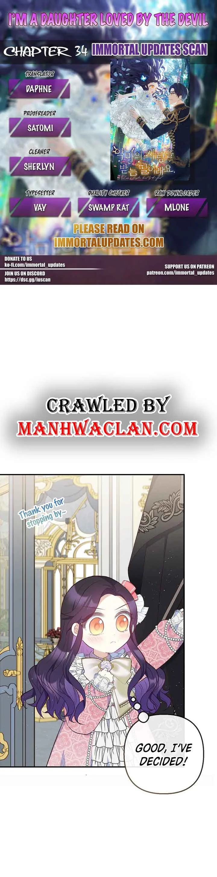 I Am A Daughter Loved By The Devil Chapter 34 page 2
