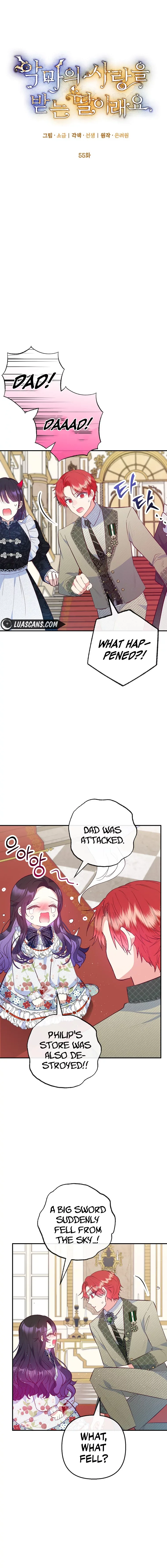 I Am A Daughter Loved By The Devil Chapter 55 page 9