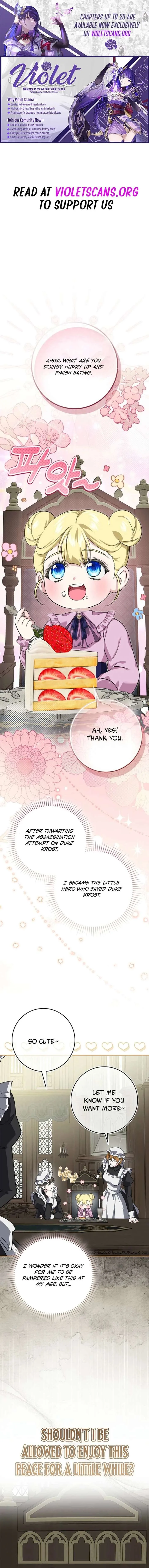 I Am the 5-Year-Old Spy Who Kidnapped the Villain Chapter 7 page 1