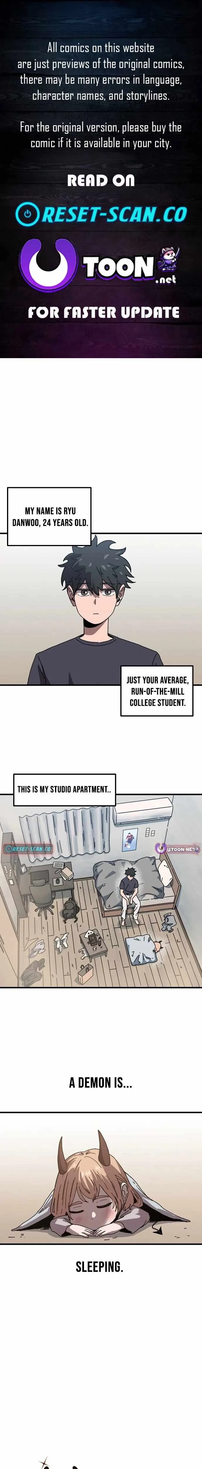 Temporarily Fostering a Demon! Chapter 1 page 1