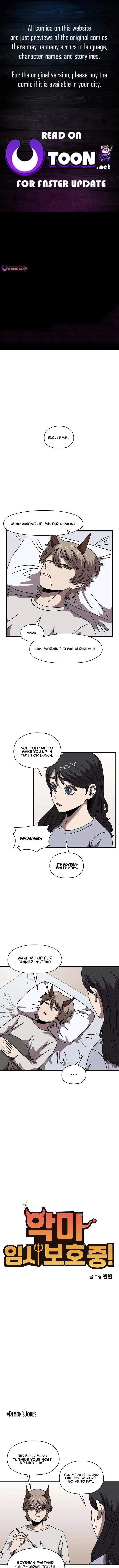Temporarily Fostering a Demon! Chapter 13 page 1