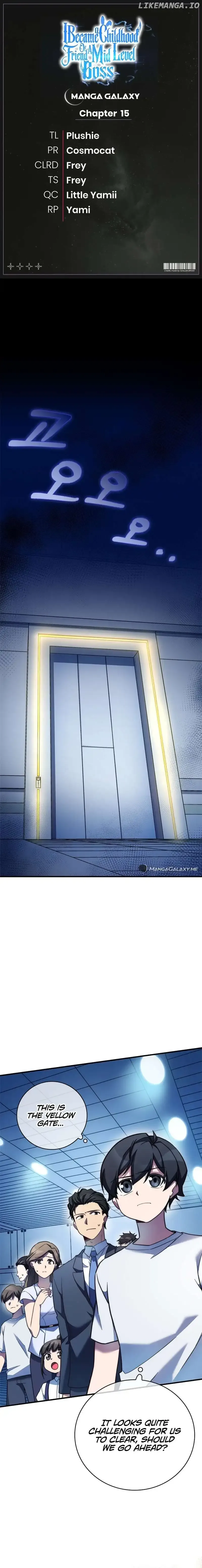 I Became A Childhood Friend of A Mid Level Boss Chapter 15 page 2