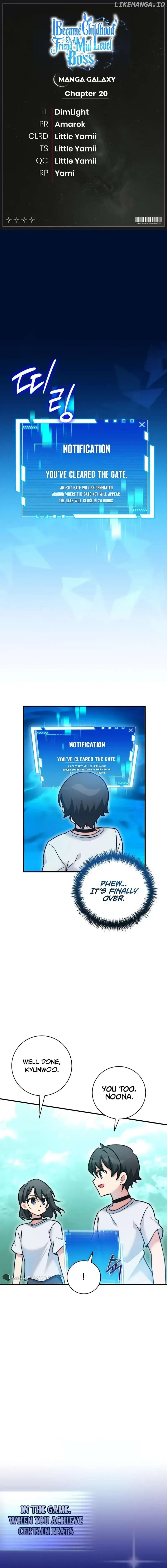 I Became A Childhood Friend of A Mid Level Boss Chapter 20 page 2