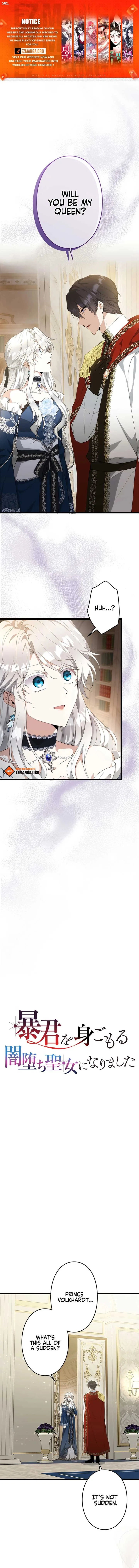 I Became a Fallen Saint Pregnant With a Tyrant Chapter 33 page 2
