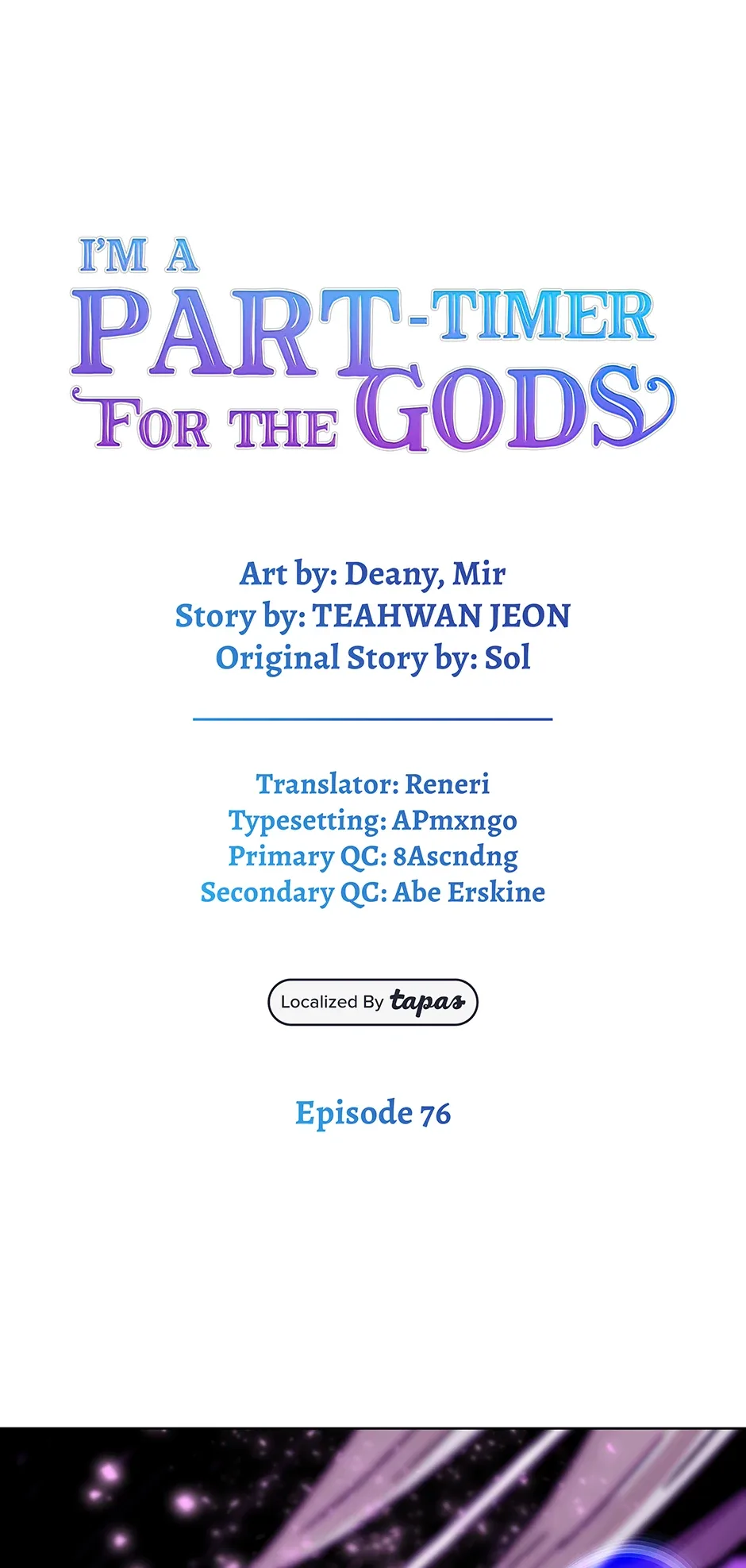 I Became A Part Time Employee For Gods Chapter 76 page 2