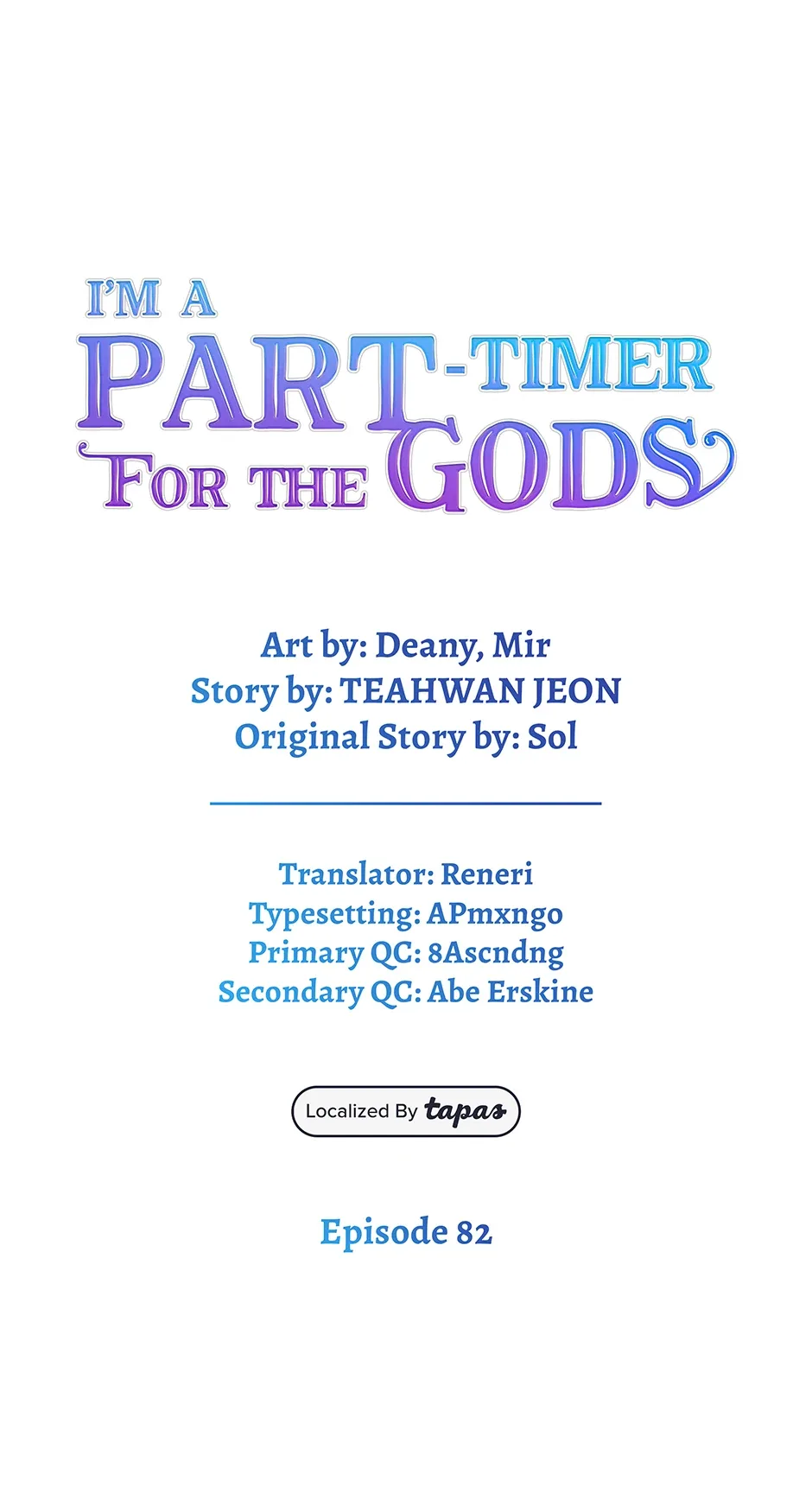 I Became A Part Time Employee For Gods Chapter 82 page 2