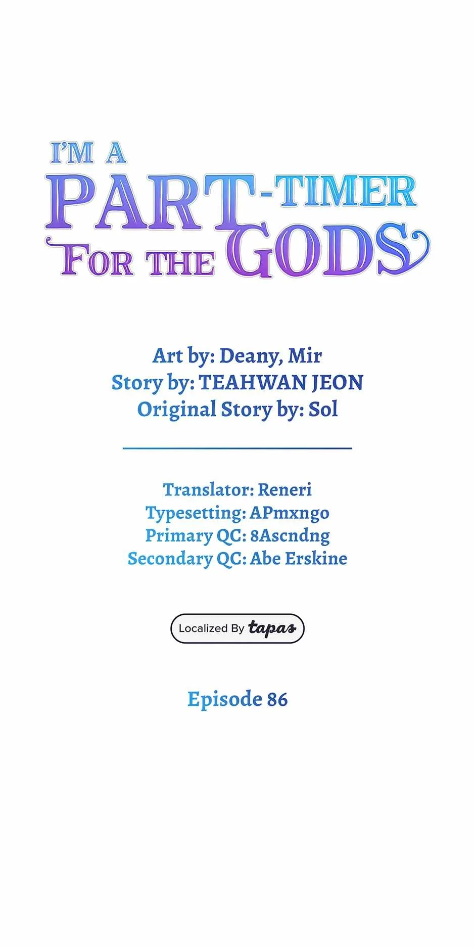 I Became A Part Time Employee For Gods Chapter 86 page 2