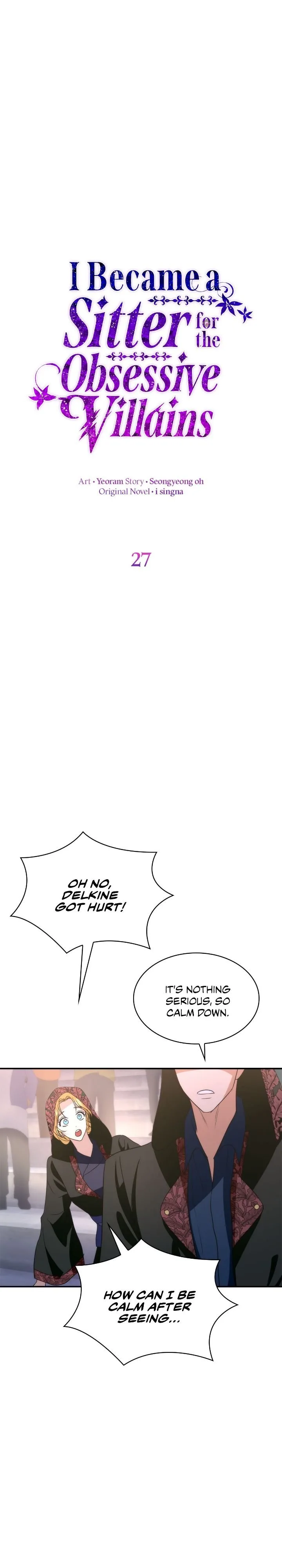 I Became a Sitter for the Obsessive Villains Chapter 27 page 8