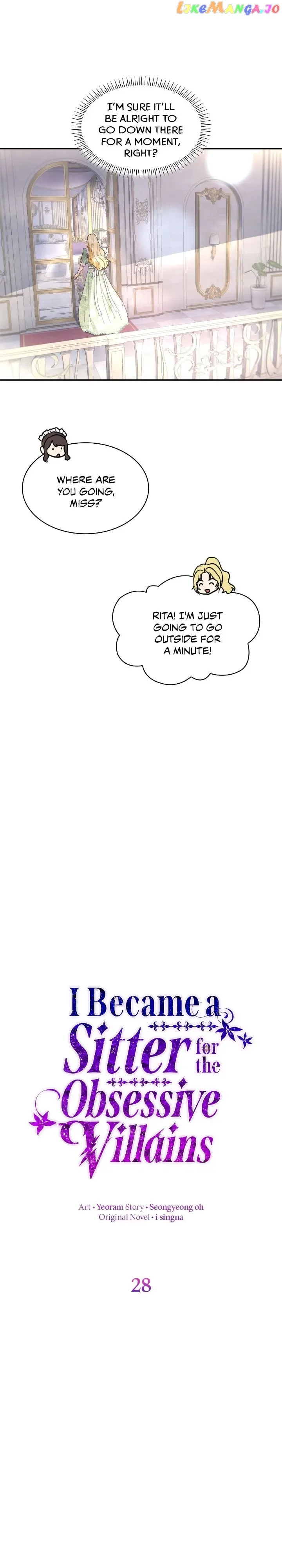 I Became a Sitter for the Obsessive Villains Chapter 28 page 10