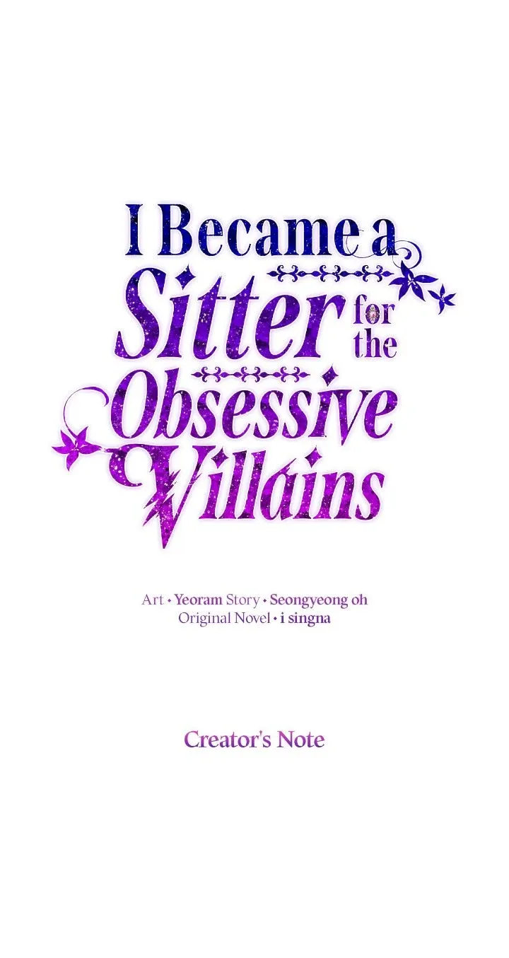 I Became a Sitter for the Obsessive Villains Chapter 81 page 1
