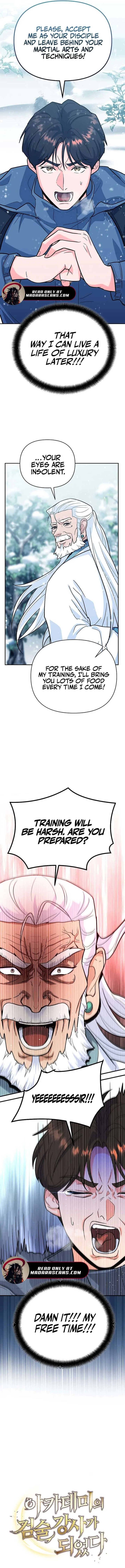 I Became a Swordsmanship Instructor at the Academy Chapter 5 page 8