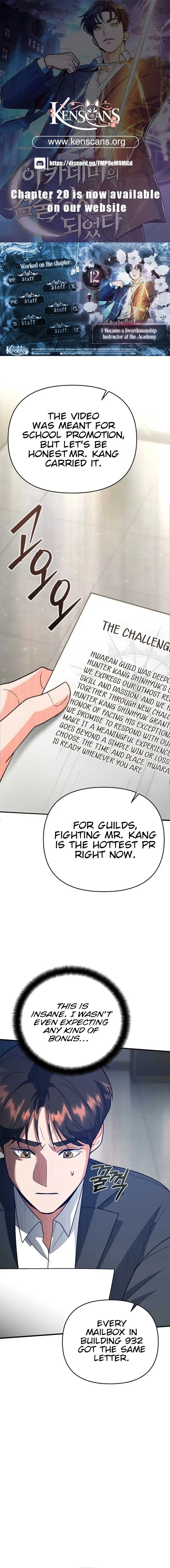 I Became a Swordsmanship Instructor at the Academy Chapter 12 page 2
