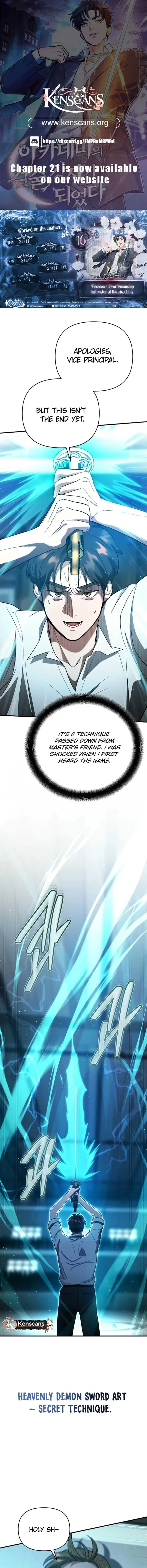 I Became a Swordsmanship Instructor at the Academy Chapter 16 page 2