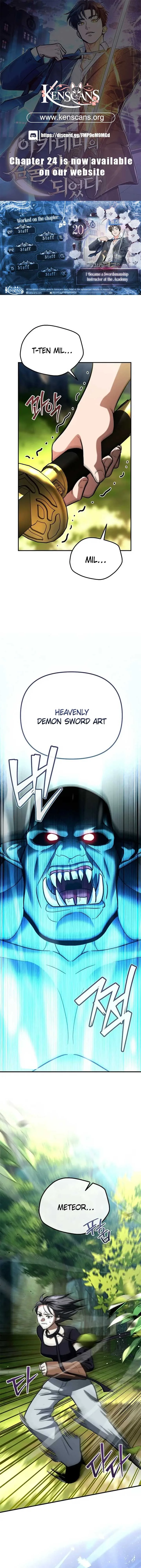 I Became a Swordsmanship Instructor at the Academy Chapter 20 page 2